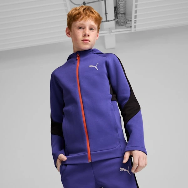 PUMA EVOSTRIPE Hoodie: Il comfort sportivo incontra lo stile, per giovani campioni in erba!